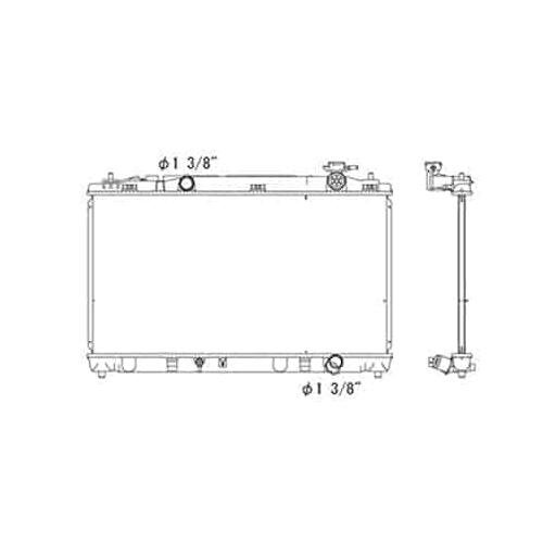 Front Radiator 2010-2011 Toyota Camry