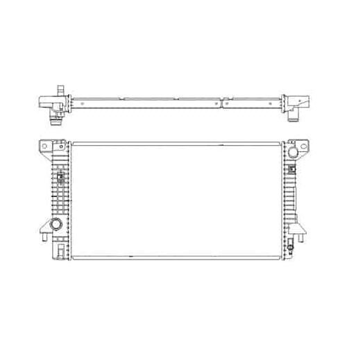 Radiator 2011-2014 Ford F-Series Light Duty Pickup