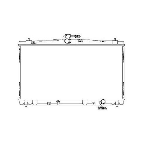 Front Radiator 2012-2017 Toyota Camry