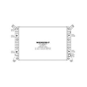 Front Radiator 6.0L V8
