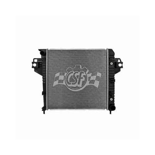 Front Radiator with Bracket for External Transmission Oil Cooler 3.7L V6