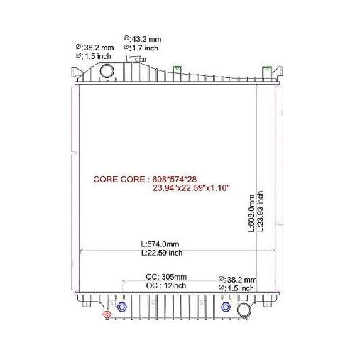 Radiator 2007-2010 Ford Explorer