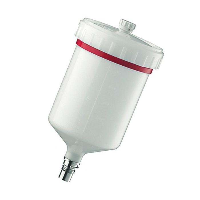 SATA Spray Gun Cup Plastic & Lid 0.6L