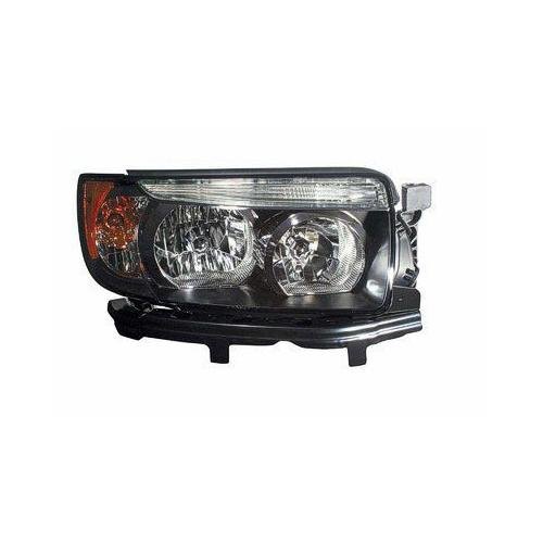 Passenger Side Headlight Assembly 2007-2008 Subaru Forester