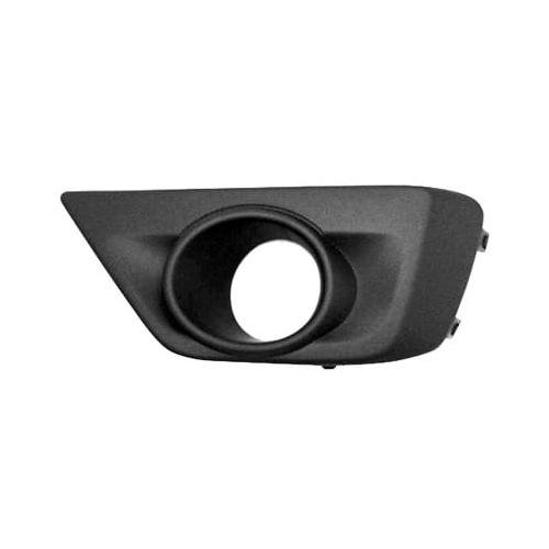 Front Left Bumper Fog Light Bezel Textured Black