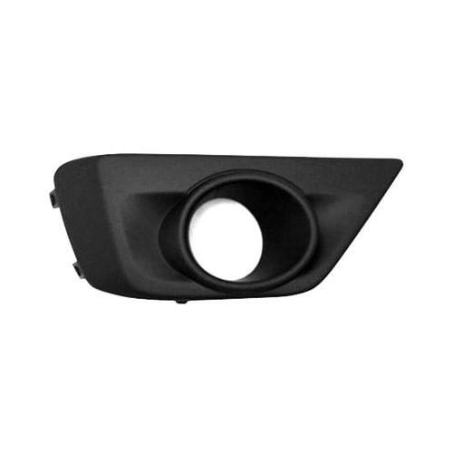 Front Right Bumper Fog Light Bezel Textured Black