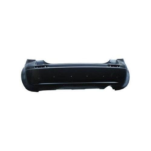 Rear Bumper Cover Primed PTM for Hatchback Models without Wheel Flare Extensions