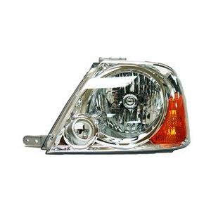 Front Left HeadLamp Composite Lens and Housing