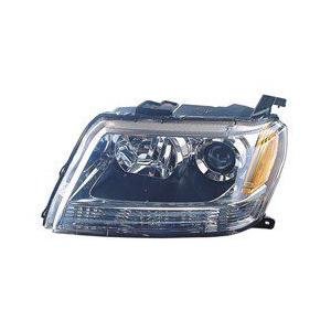 Front Left HeadLamp Composite Lens and Housing