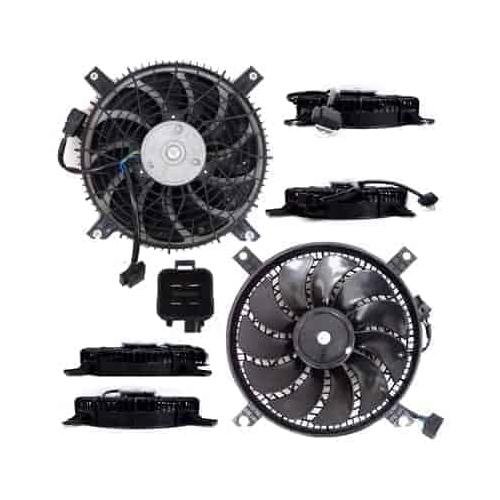 Front A/C Condenser Fan Assembly