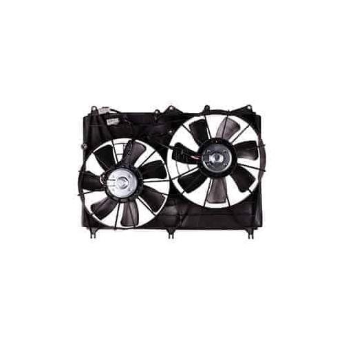 Front Dual Fan Assembly for Models with 2.7L V6 Engine