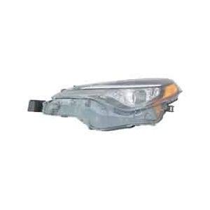 Driver Side Headlight Assembly 2017-2019 Toyota Corolla
