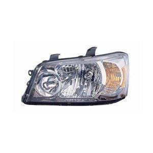 Driver Side Headlight Lens and Housing 2007-2007 Toyota Highlander Hybrid