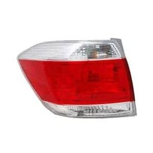 Driver Side Tail Light Assembly 2011-2013 Toyota Highlander