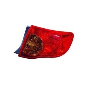 Passenger Side Tail Light Assembly 2009-2010 Toyota Corolla