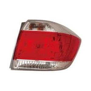 Passenger Side Tail Light Assembly 2011-2013 Toyota Highlander