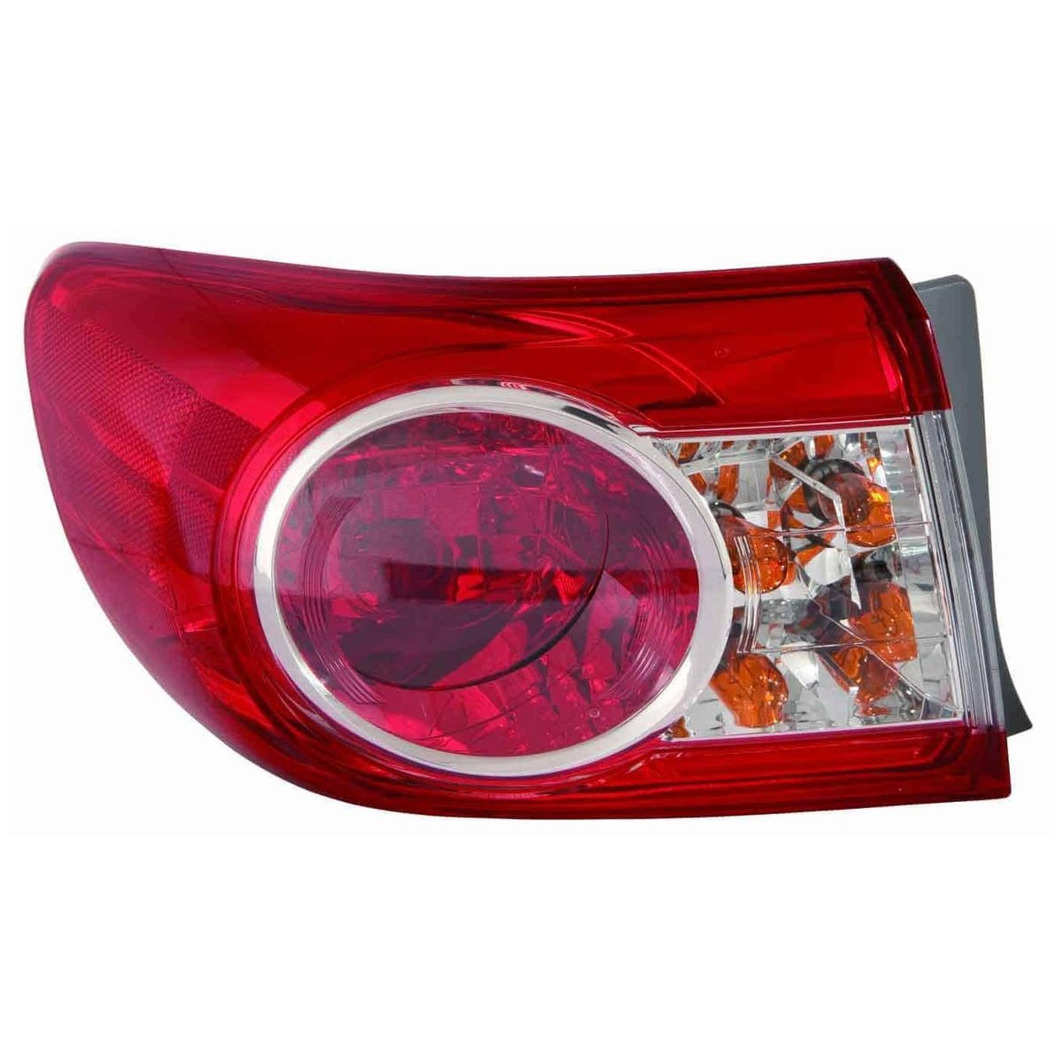 Driver Side Outer Tail Light Assembly 2011-2013 Toyota Corolla