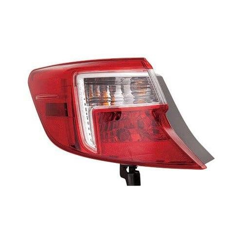 Driver Side Outer Tail Light Assembly 2012-2014 Toyota Camry