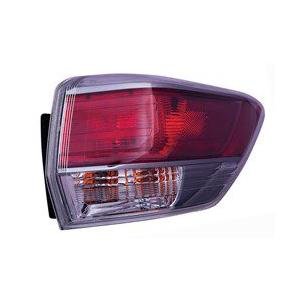 Driver Side Outer Tail Light Assembly 2014-2016 Toyota Highlander