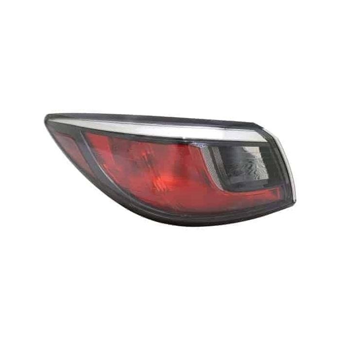 Driver Side Outer Tail Light Assembly 2017-2018 Toyota Yaris IA