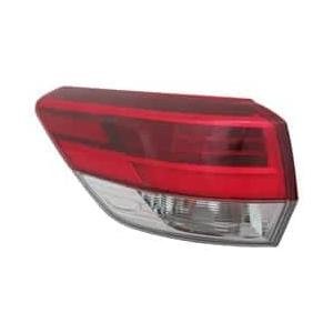 Driver Side Outer Tail Light Assembly 2017-2017 Toyota Highlander