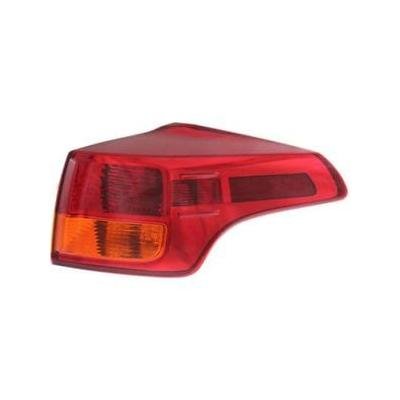 Passenger Side Outer Tail Light Assembly 2013-2015 Toyota RAV4