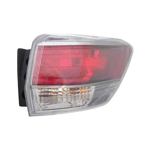 Passenger Side Outer Tail Light Assembly 2014-2016 Toyota Highlander