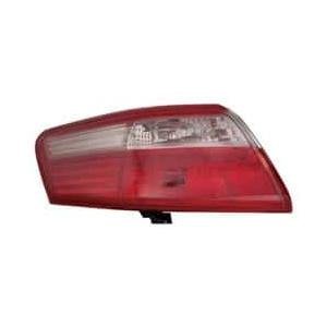 Driver Side Outer Tail Light Lens 2007-2009 Toyota Camry
