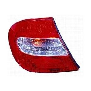 Driver Side Outer Tail Light Lens 2002-2004 Toyota Camry