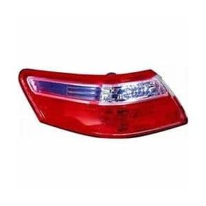 Driver Side Outer Tail Light Lens 2007-2009 Toyota Camry