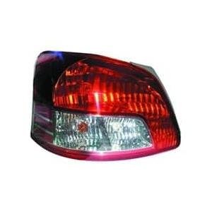 Driver Side Outer Tail Light Lens 2007-2012 Toyota Yaris Sedan