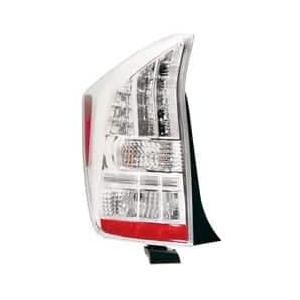 Driver Side Outer Tail Light Lens 2010-2011 Toyota Prius