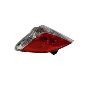 Driver Side Outer Tail Light Lens 2012-2014 Toyota Yaris Hatchback