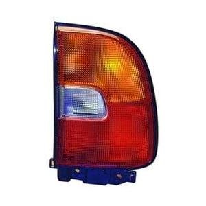 Passenger Side Outer Tail Light Lens 1996-1997 Toyota RAV4