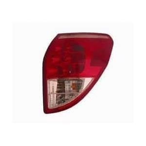 Passenger Side Outer Tail Light Lens 2006-2008 Toyota RAV4