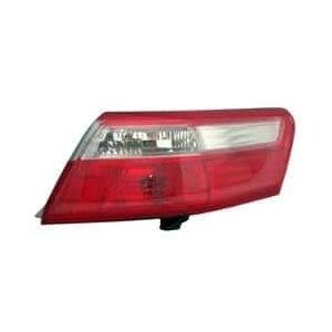 Passenger Side Outer Tail Light Lens 2007-2009 Toyota Camry