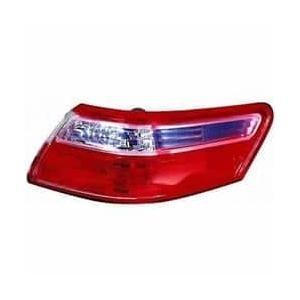 Passenger Side Outer Tail Light Lens 2007-2009 Toyota Camry