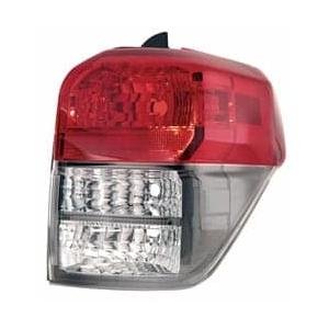 Passenger Side Outer Tail Light Lens 2010-2013 Toyota 4Runner