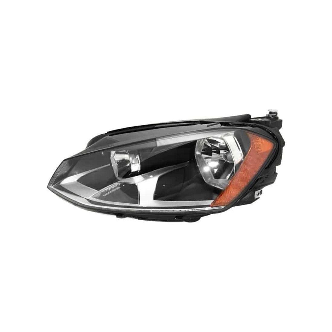 Driver Side Headlight Assembly 2015-2019 Volkswagen E Golf