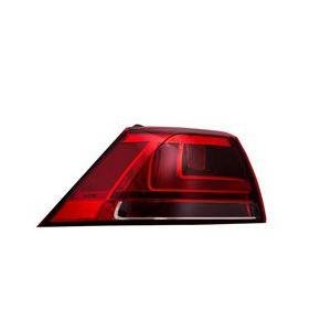 Driver Side Outer Tail Lamp Assembly 2015-2017 Volkswagen Golf Hatchback